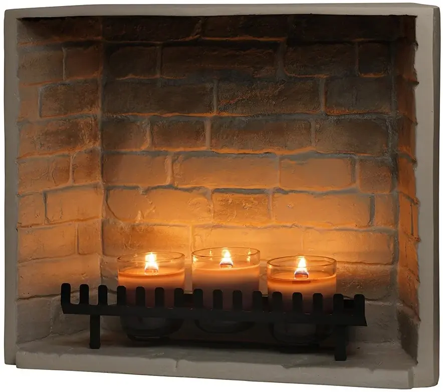 Semineu cu lumânări Tagu ZenFlame (Grey) - 3