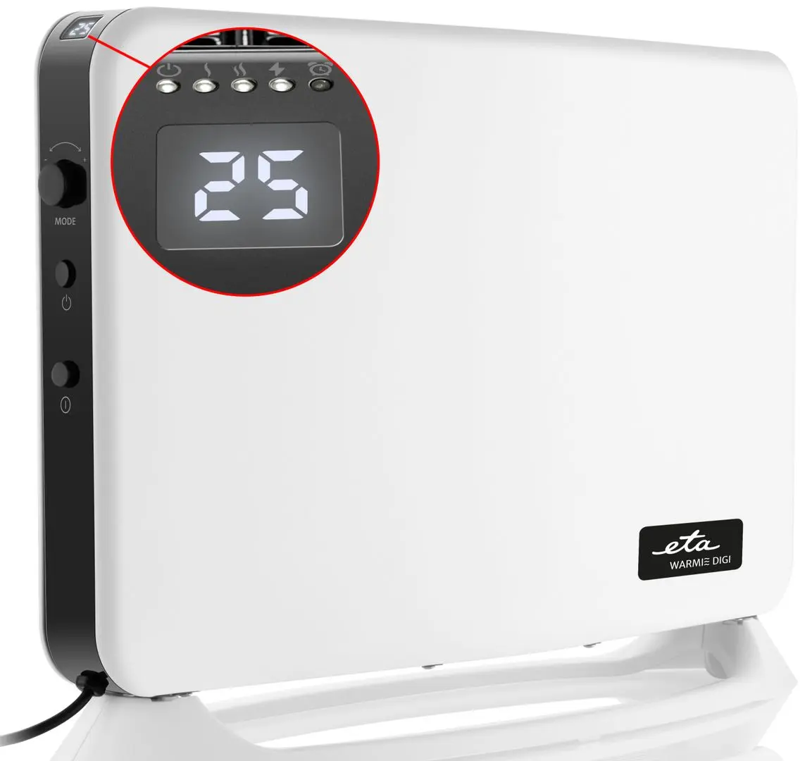 Convector ETA Warmie Digi 1624 90000 (White)