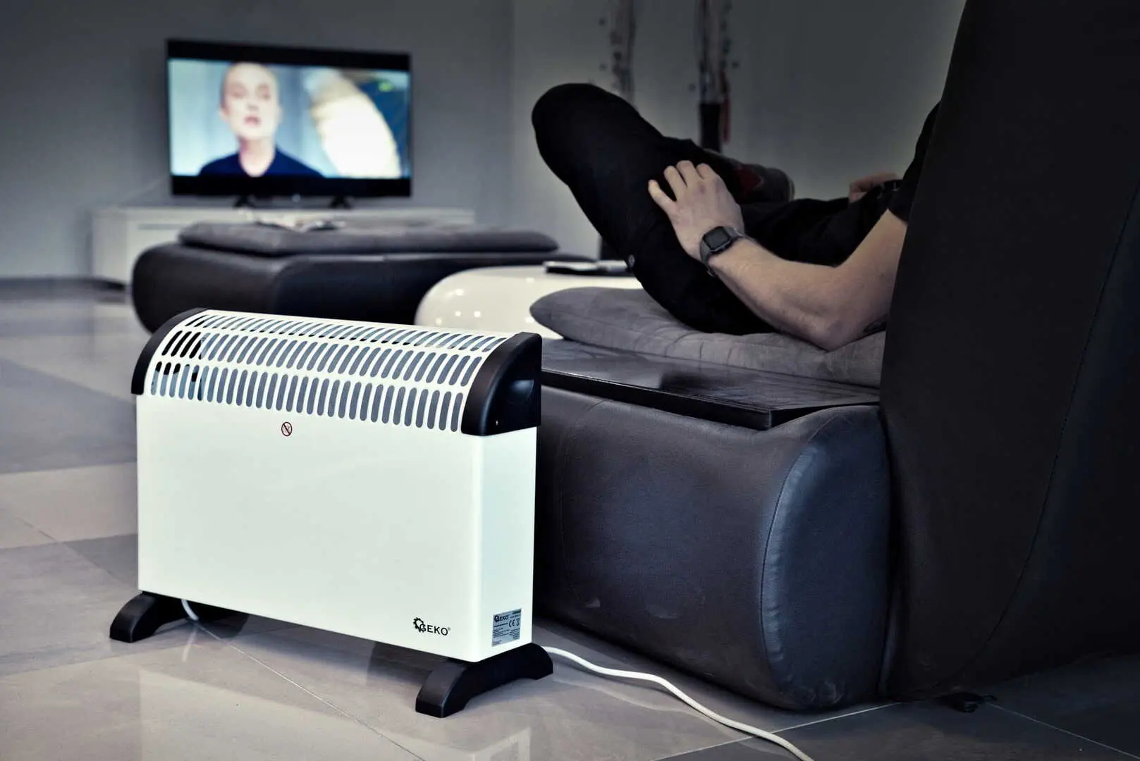 Конвектор Geko G80440 (White/Black) - 6