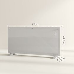 Convector electric Homcom 820-421V92WT (White) Thumb