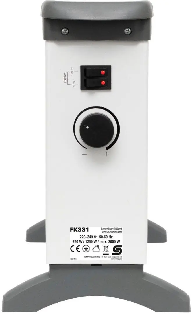 Convector electric Home FK331 (White/Grey)