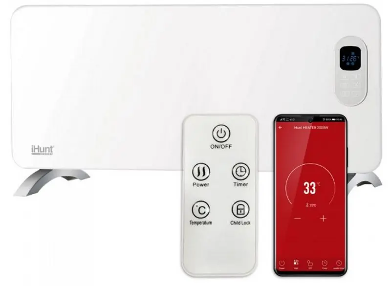 Convector iHunt Smart Space Heater Pro 2000W (White)