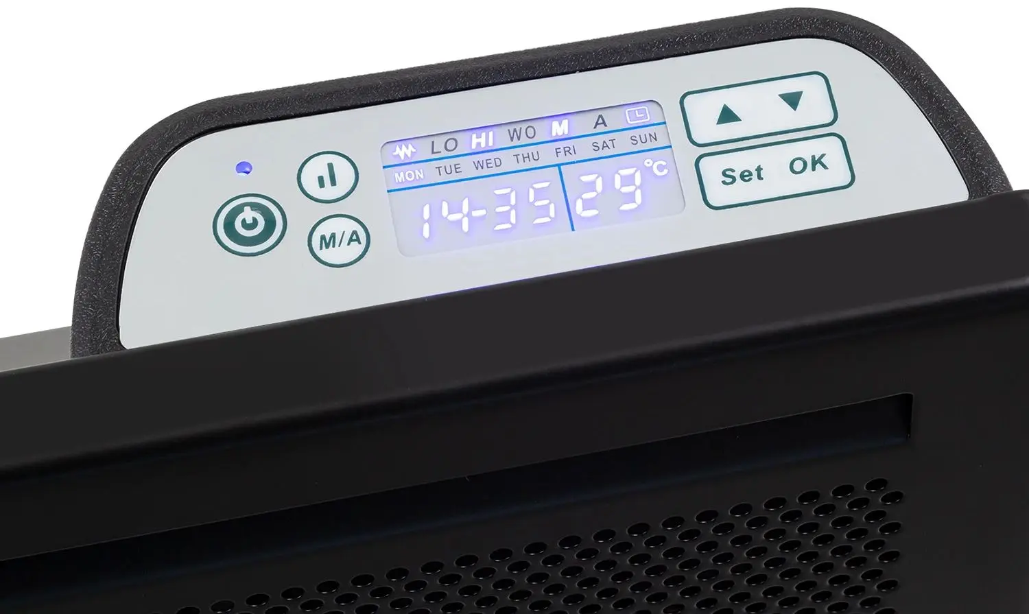 Конвектор 2в1 Klarstein Hot Spot Slimcurve Double Wave (Black) - 2