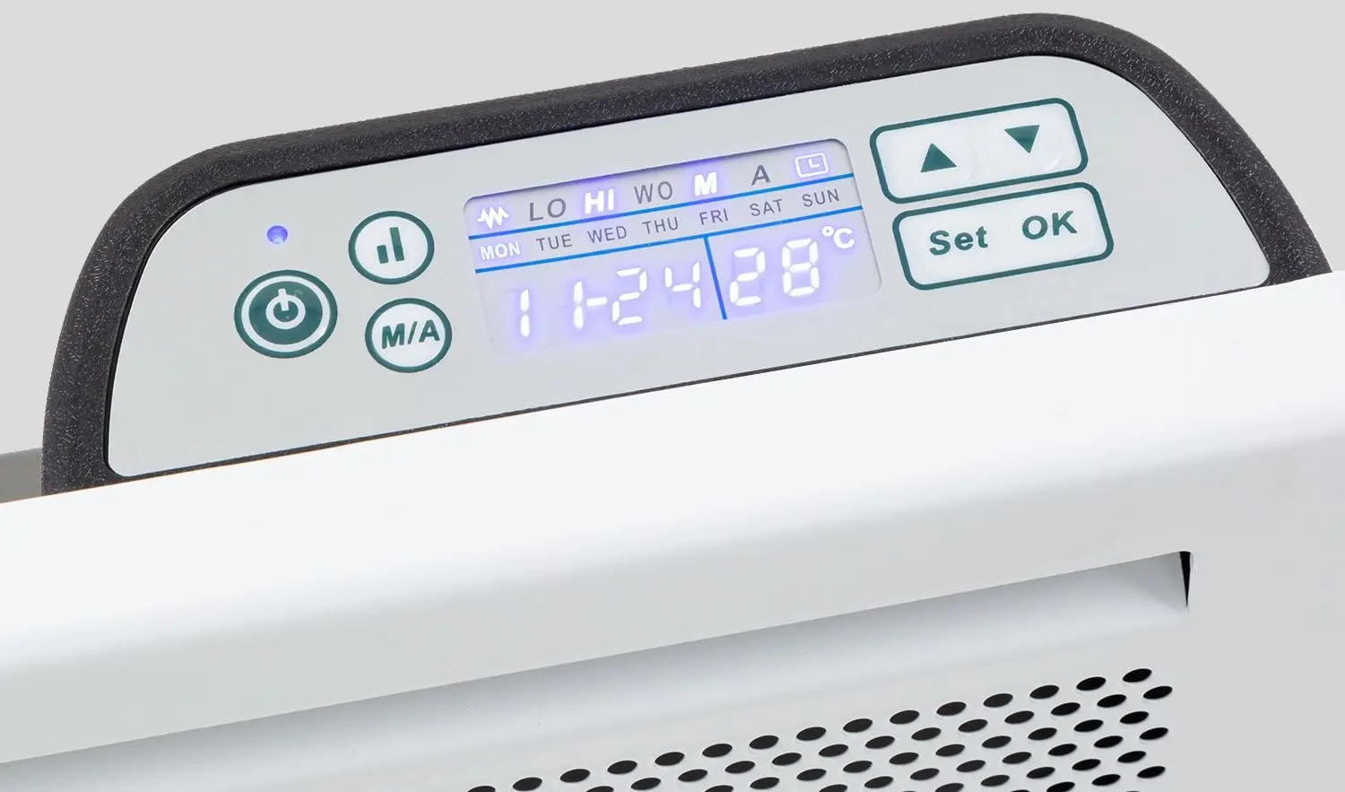 Convector 2in1 Klarstein Hot Spot Slimcurve Double Wave (White)