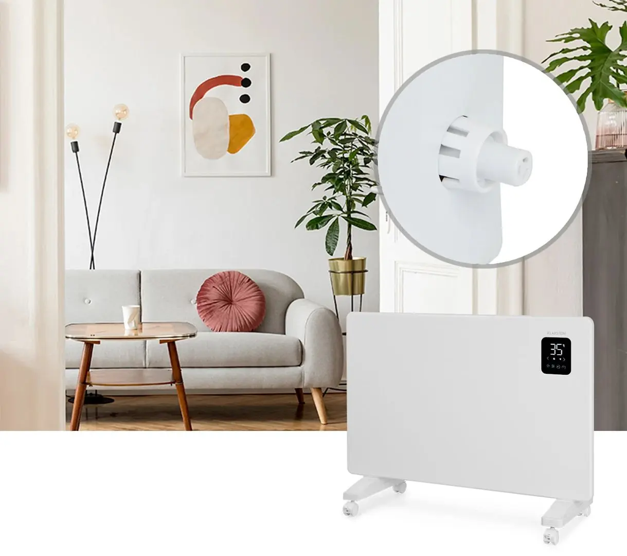 Convector electric Klarstein Bansin Smart (White)