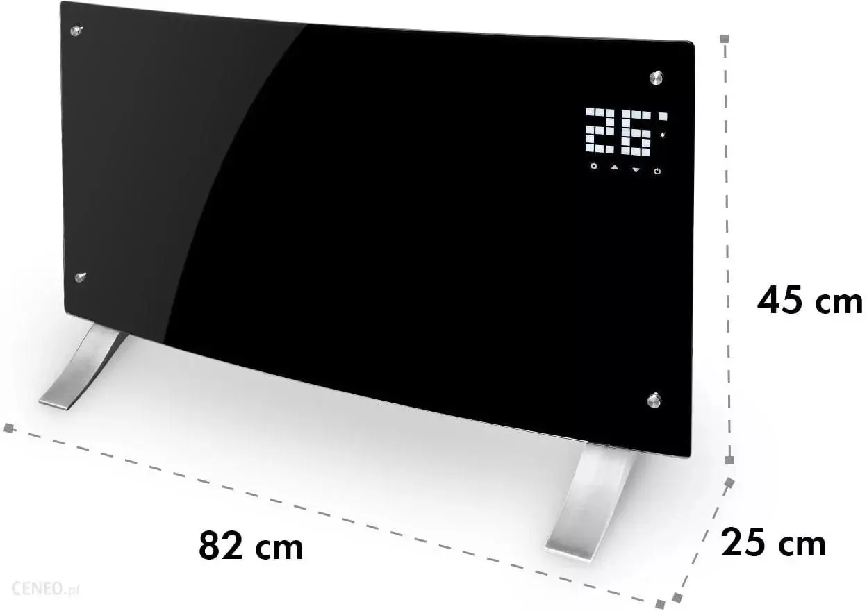 Convector electric Klarstein Bornholm Curved Smart (Black)