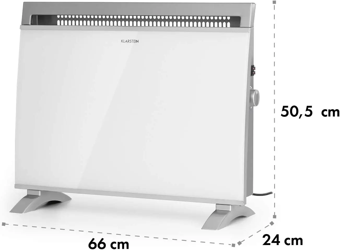 Convector electric Klarstein Gotland (White)