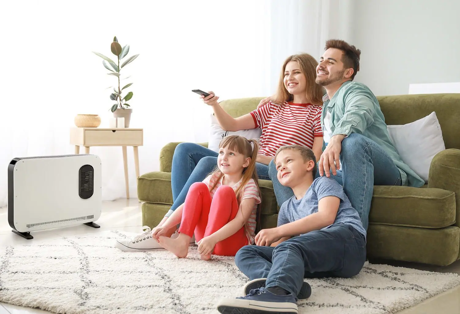 Convector Klarstein Baltrum Flow (White)