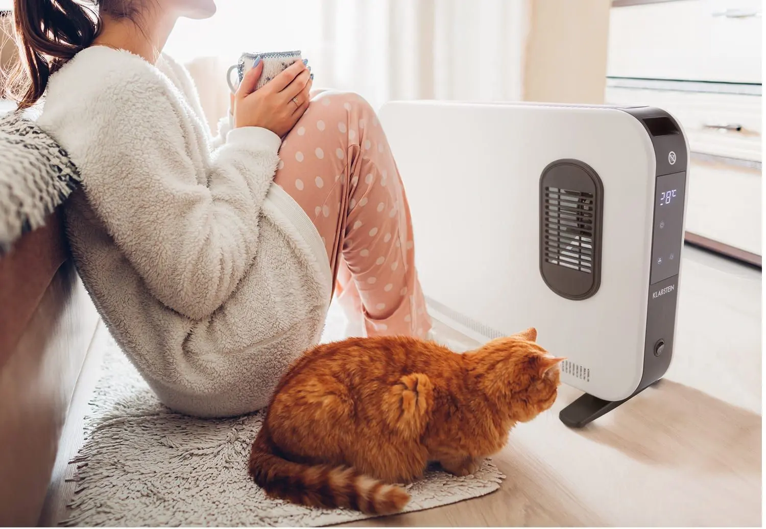 Convector Klarstein Baltrum Flow (White)