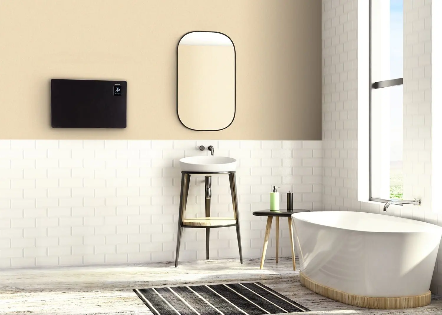 Convector Klarstein Bansin Smart 1500 (Black)