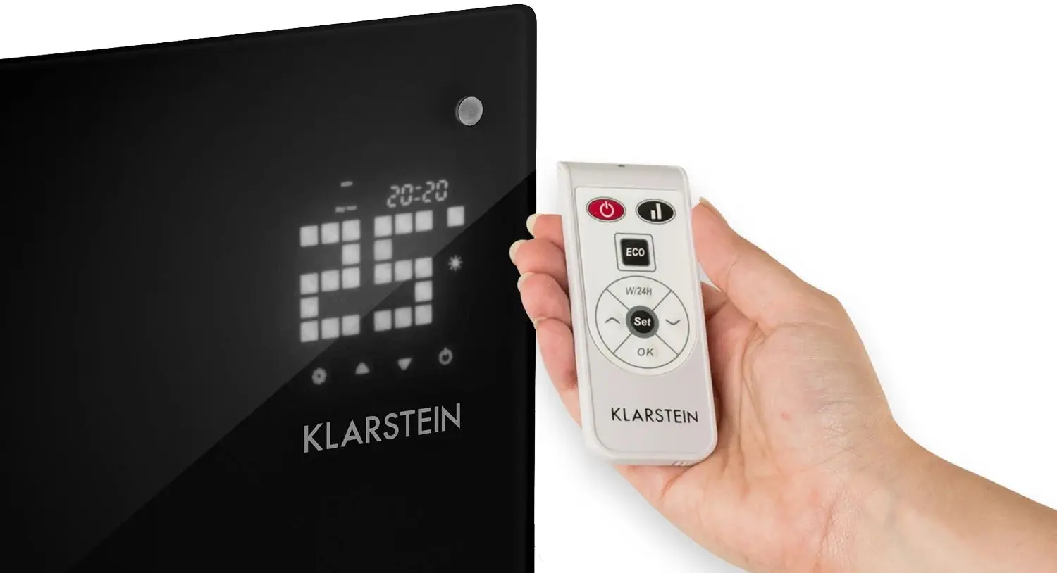 Convector Klarstein Bornholm Curved Ambient (Black) - 4