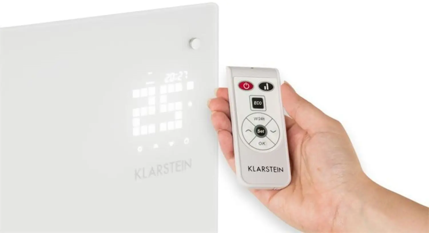 Convector Klarstein Bornholm Curved Ambient (White)