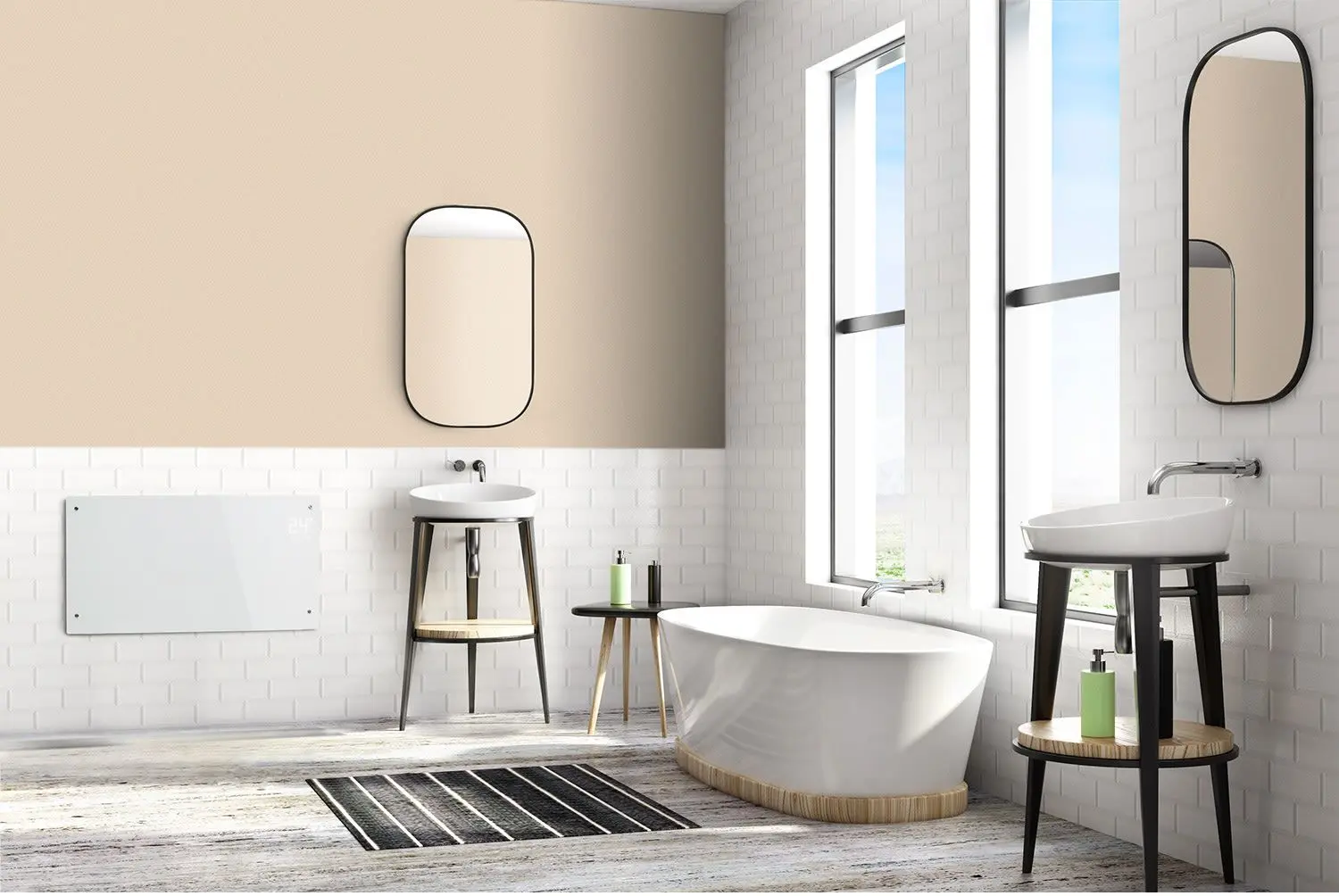 Convector Klarstein Bornholm Curved (White)