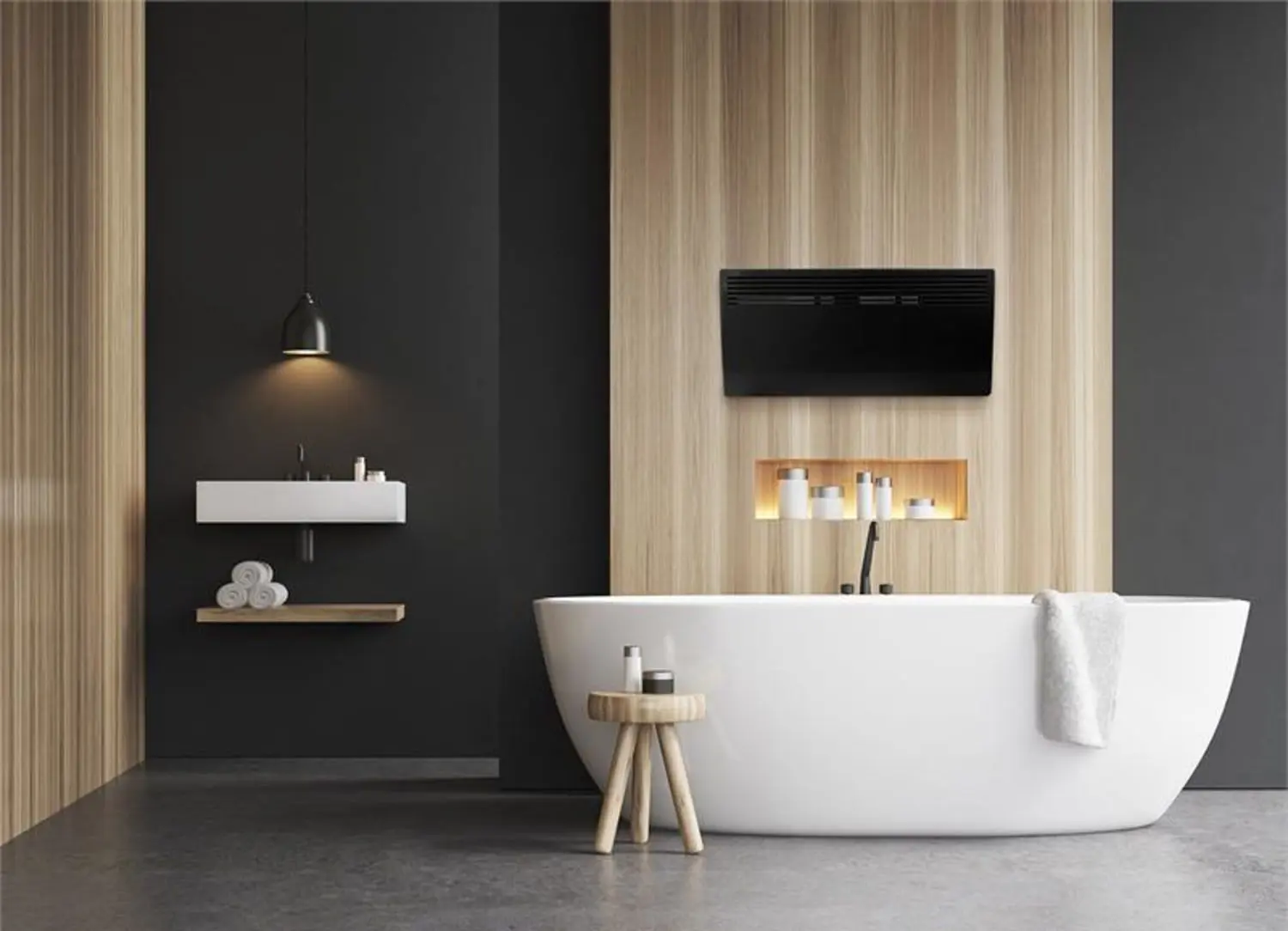 Convector Klarstein Hot Spot Slimcurve (Black)