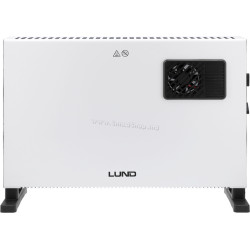 Convector Lund 68650 (White/Black)