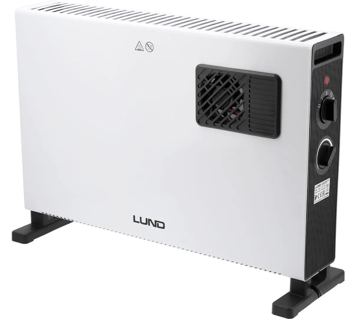 Convector Lund 68650 (White/Black)