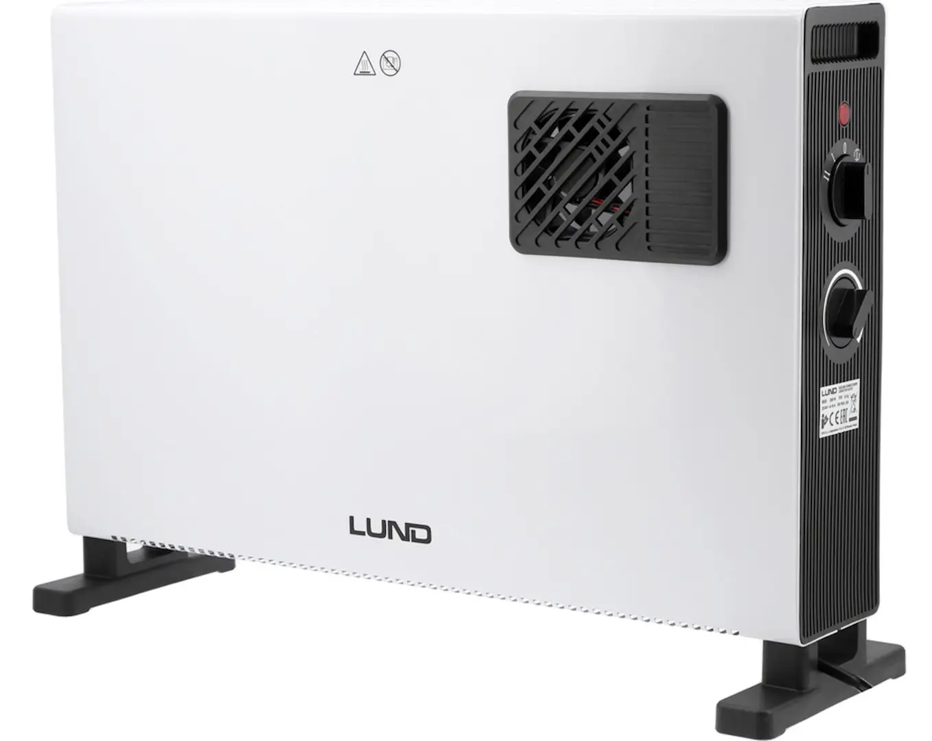 Convector Lund 68650 (White/Black)