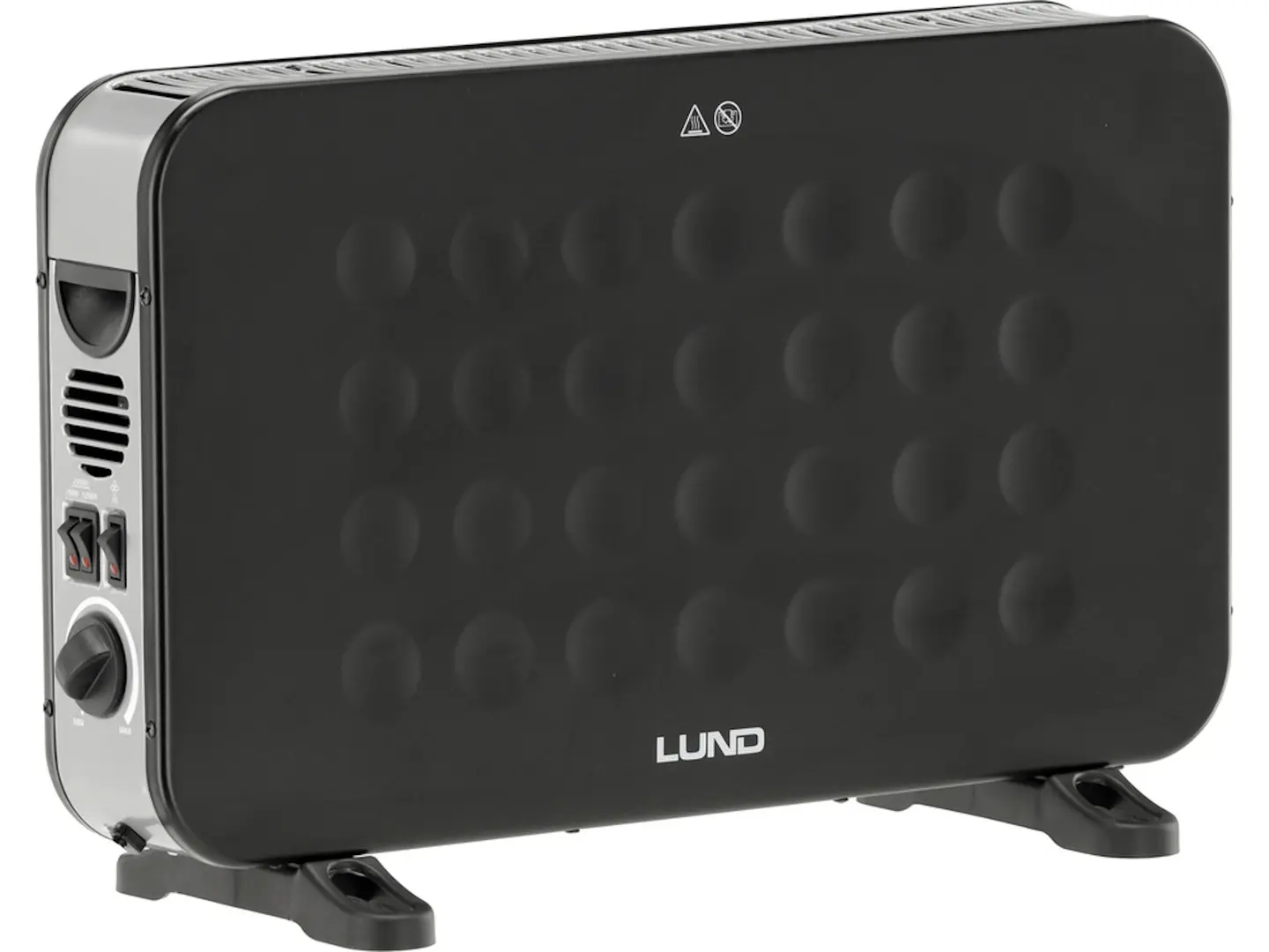 Convector Lund 68651 (Black)