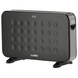 Convector Lund 68651 (Black)