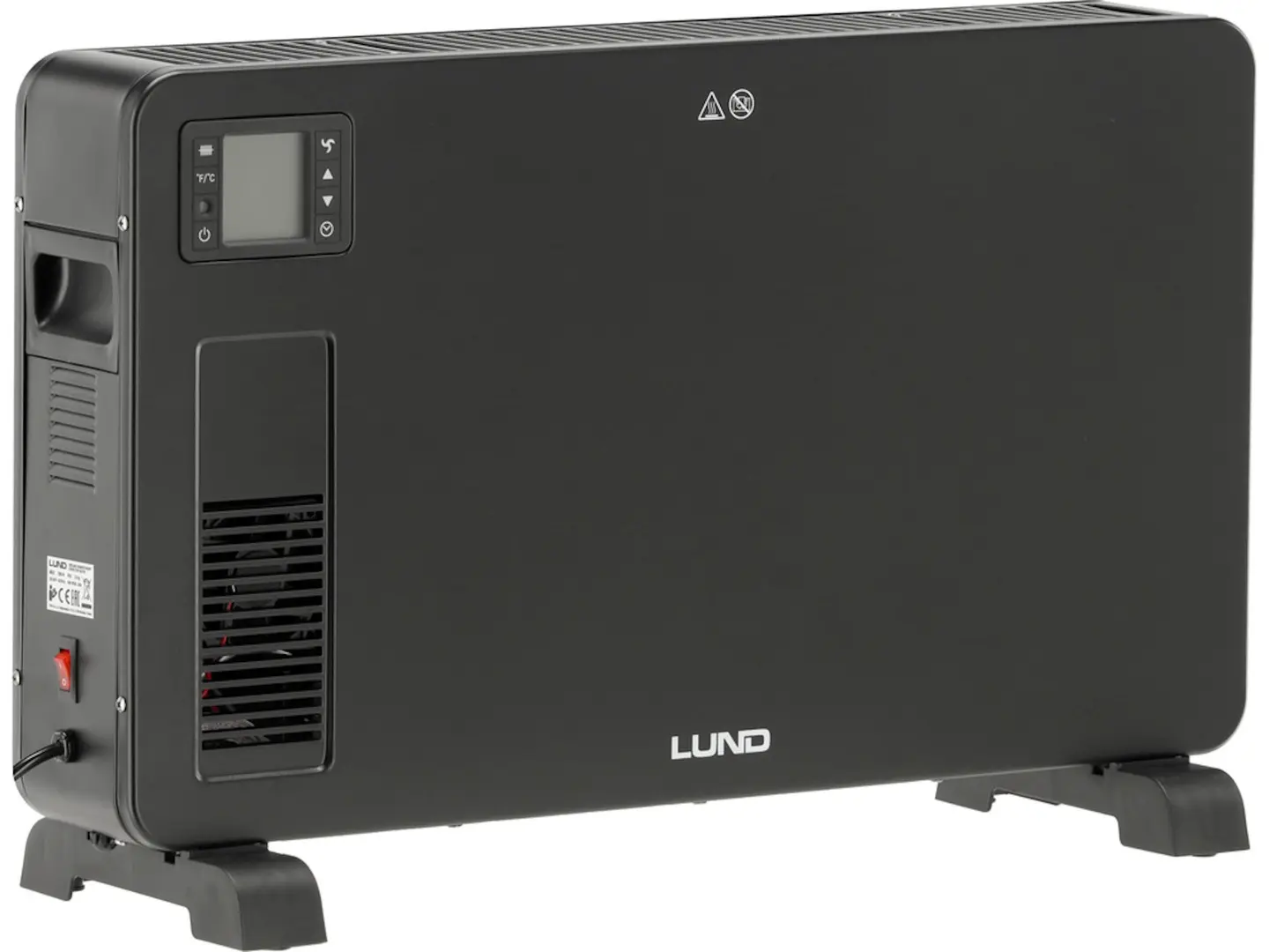 Convector Lund 68652 (Black)