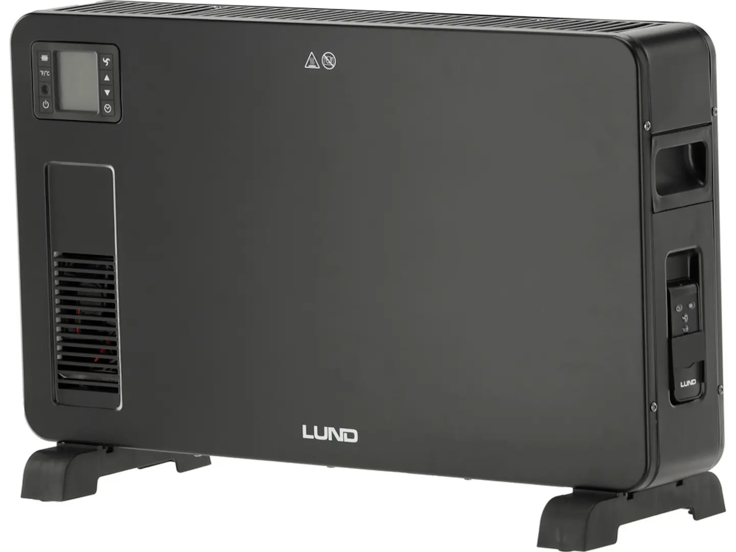 Convector Lund 68652 (Black)