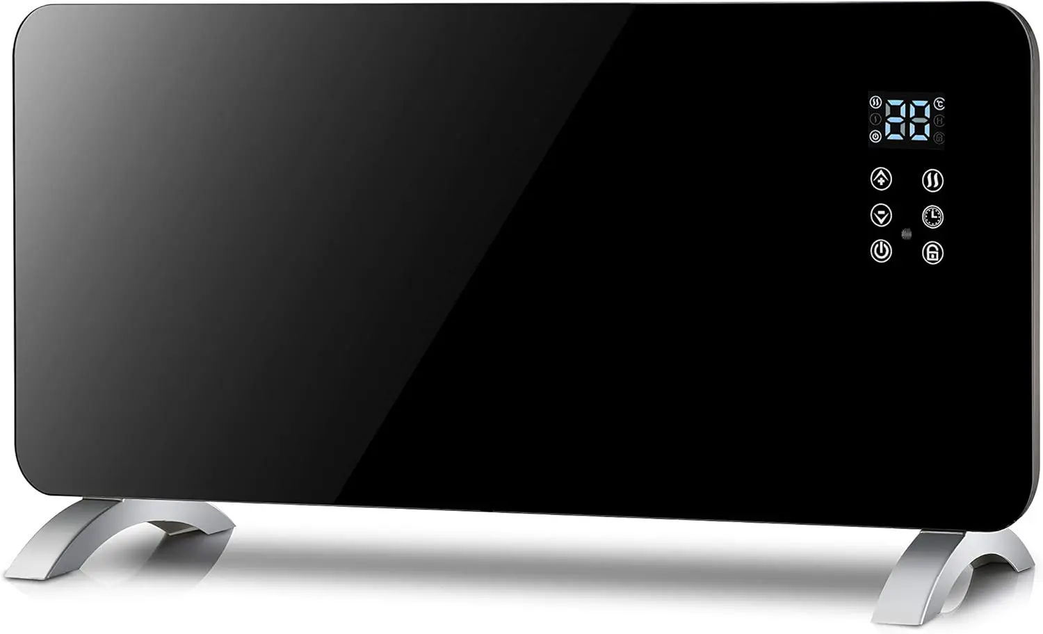 Convector electric Nexas PN2000G (Inox/Black)