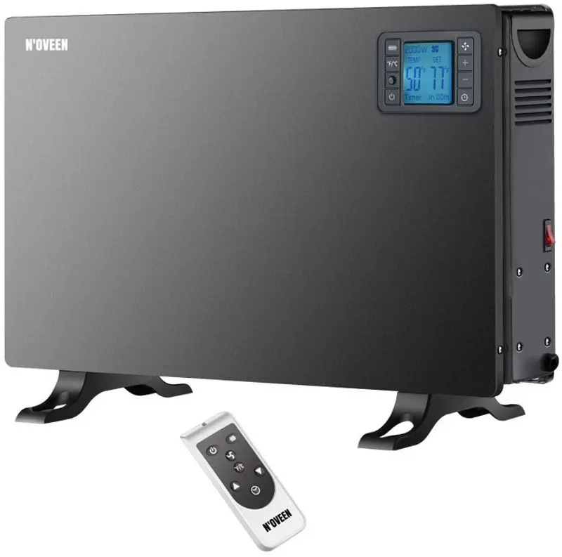 Convector electric Noveen CH7100 LCD Smart (Black)
