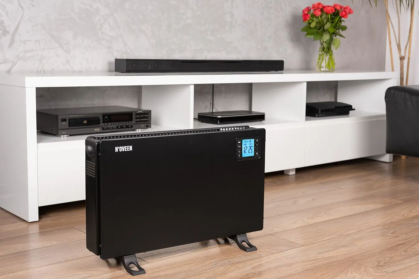 Convector electric Noveen CH7100 LCD Smart (Black)