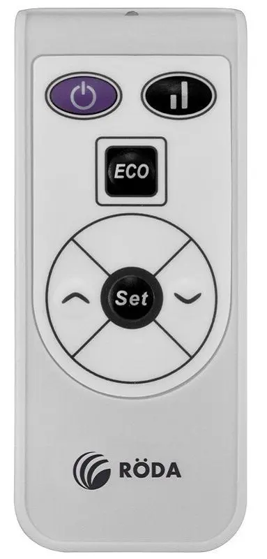 Convector Roda Deluxe RD-2000B (Black Mirror)