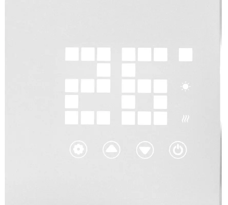 Convector Roda Deluxe RD-2000W (White Mirror)