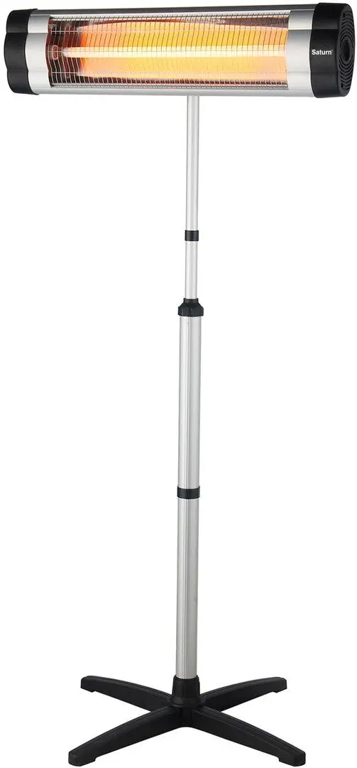 Convector cu infrarosu Saturn ST-HT0499 (Black/Silver)