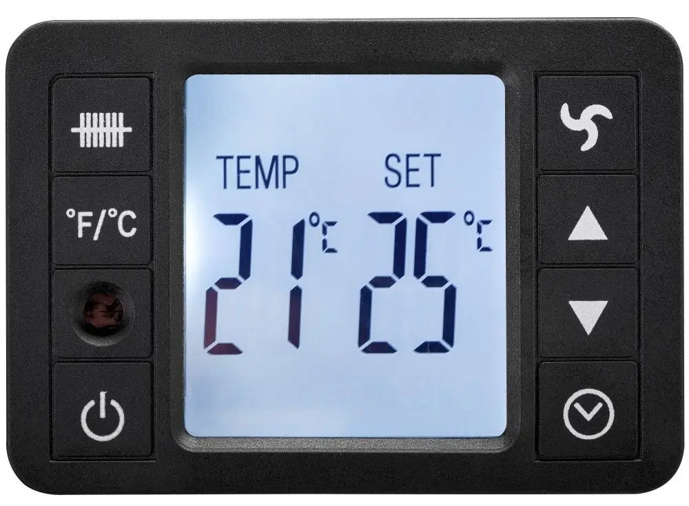 Convector electric Trotec TCH2311E (Black)