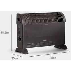 Convector electric VonHaus 2500292 2000W (Black) Thumb