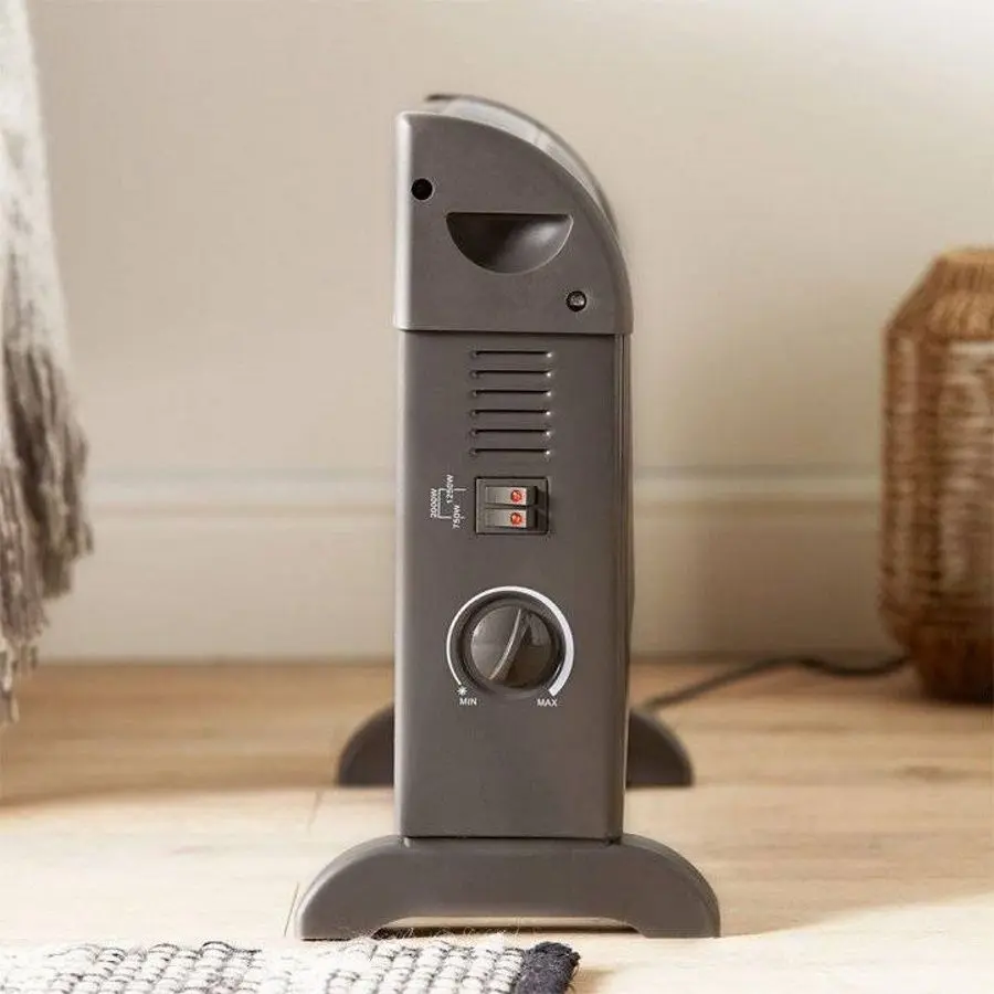 Convector electric VonHaus 2500292 2000W (Black)