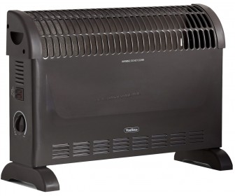 Convector electric VonHaus 2500292 2000W (Black)