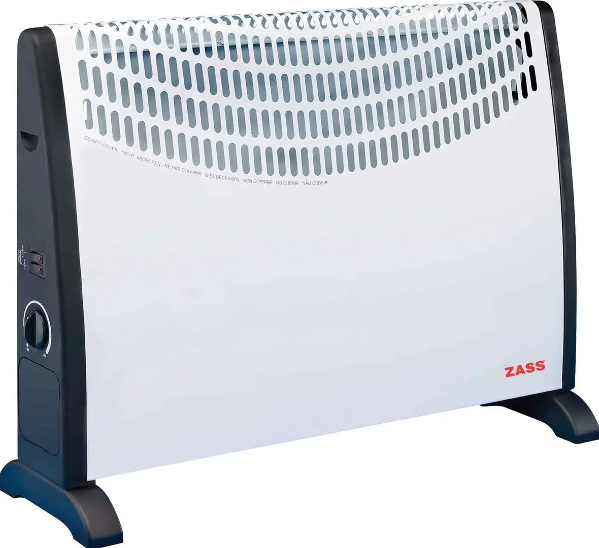 Convector electric Zass ZKH 02 (White/Black)