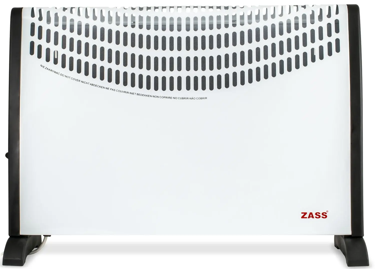 Convector electric Zass ZKH 02 (White/Black)