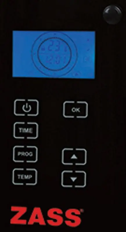 Convector Zass ZKG 01 (Black)