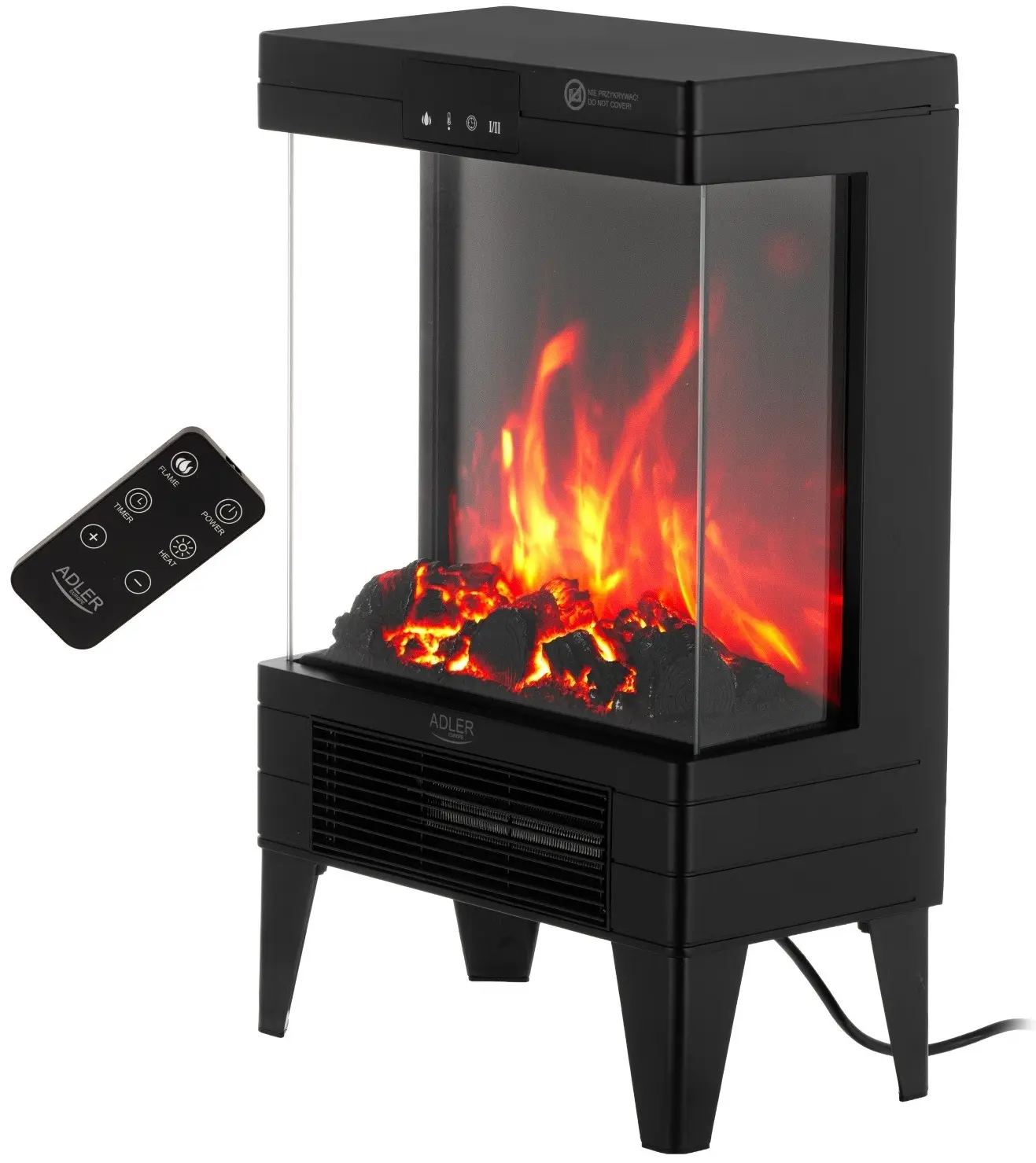 Focar electric Adler AD 7755 (Black) - 4