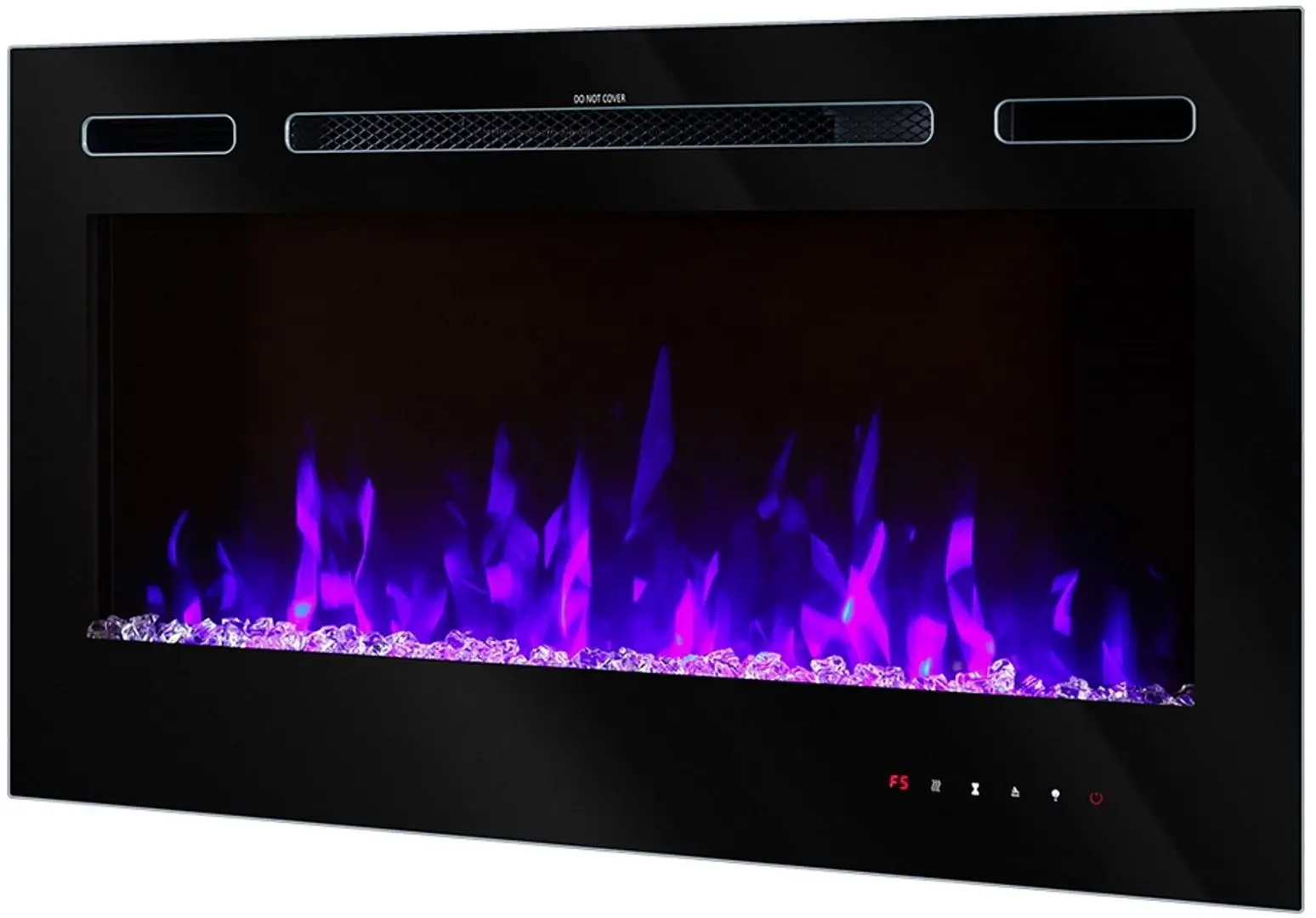 Focar electric Art Flame Adeli BG-36 B (Black)