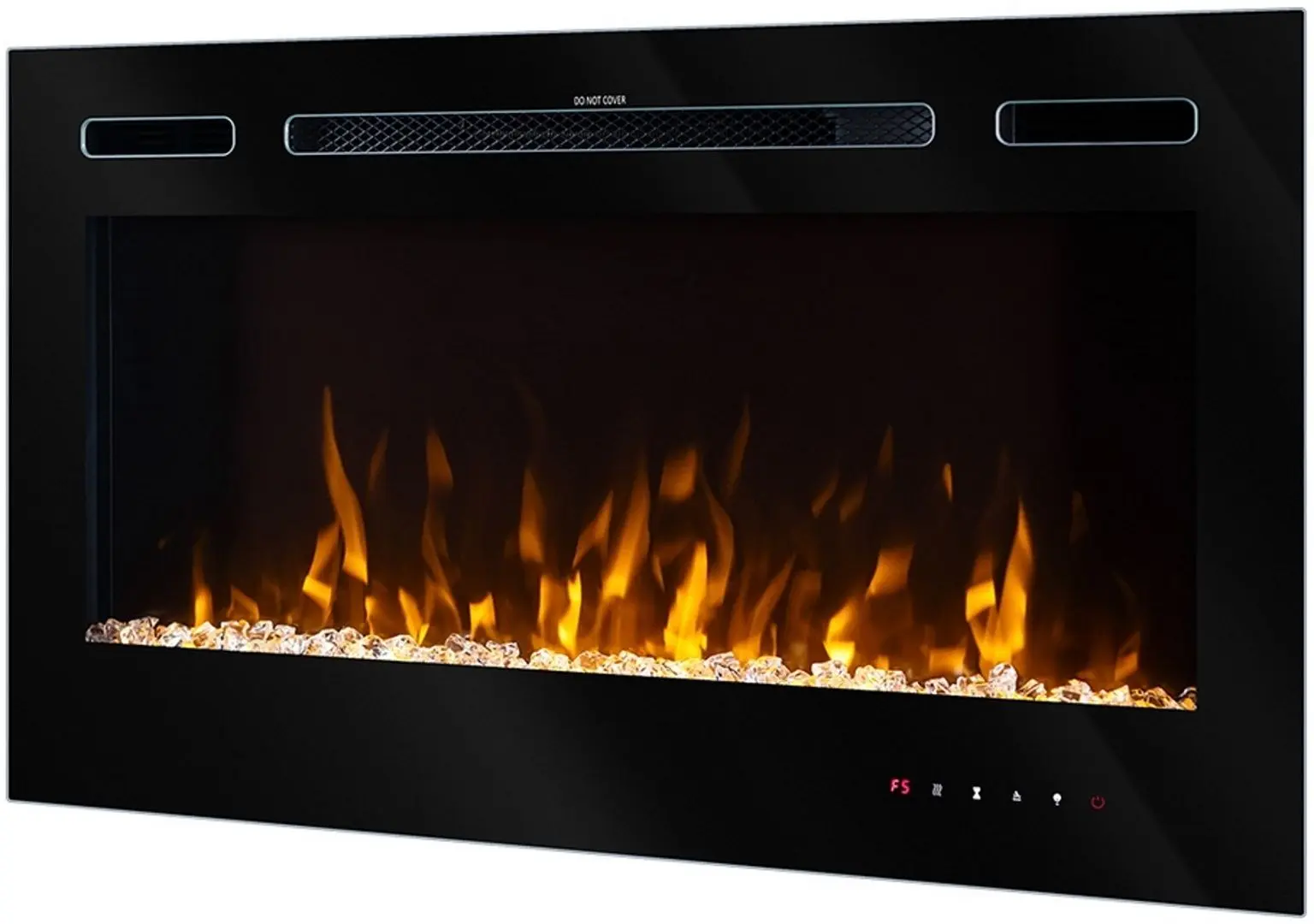 Focar electric Art Flame Adeli BG-36 B (Black)