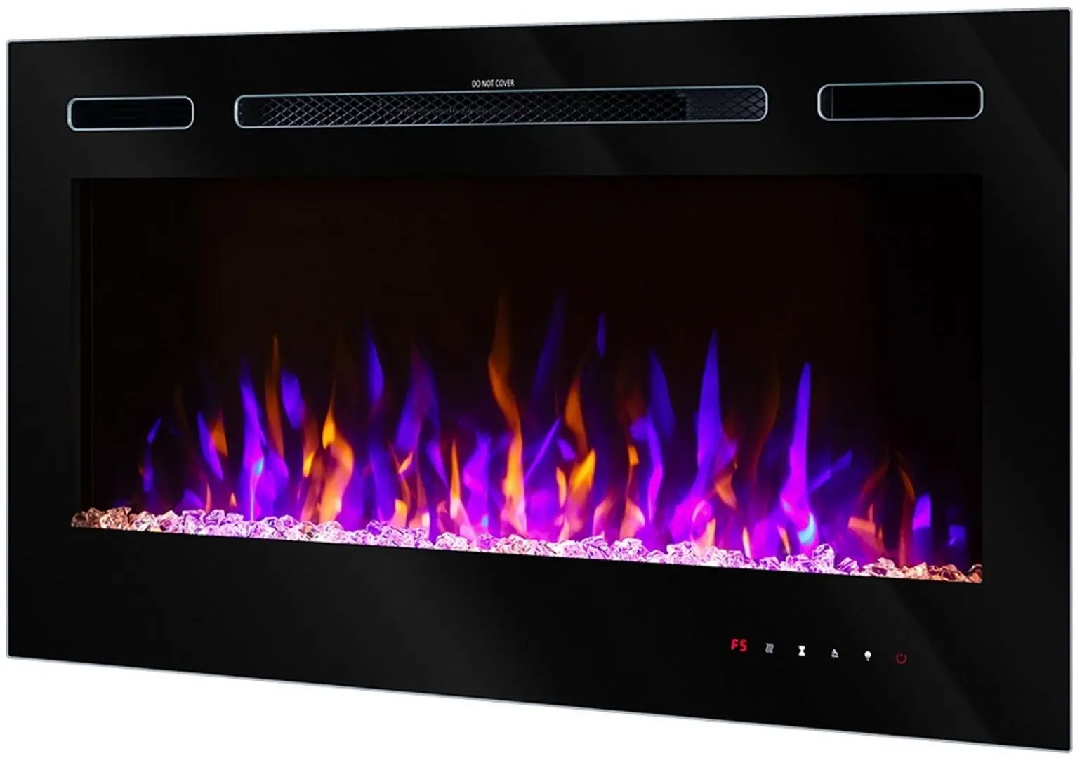 Focar electric Art Flame Adeli BG-36 B (Black)