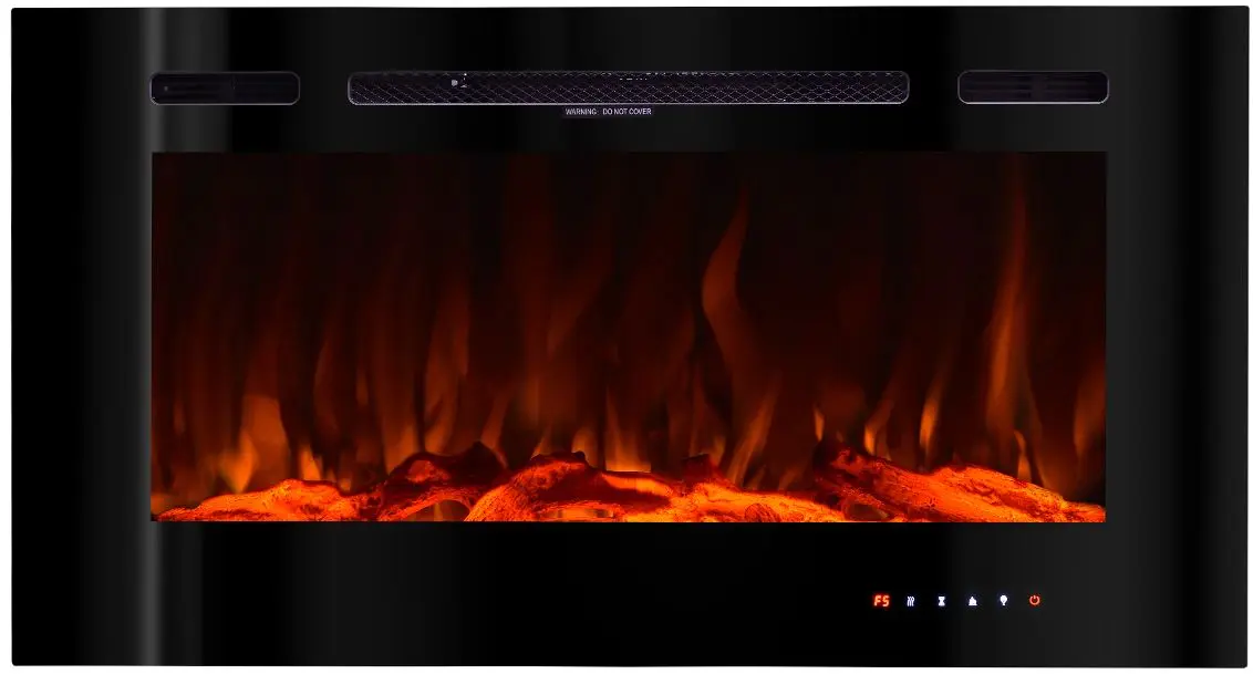 Focar electric Art Flame Beverly (Black)