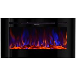 Focar electric Art Flame Beverly (Black) Thumb