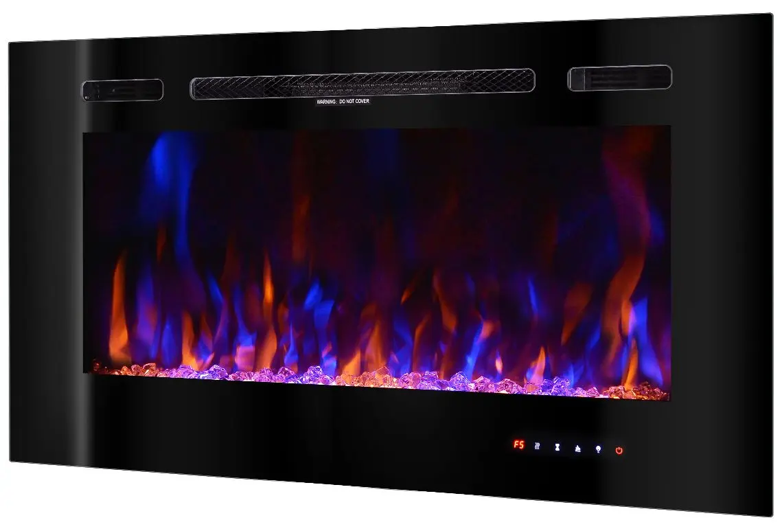 Focar electric Art Flame Beverly (Black)