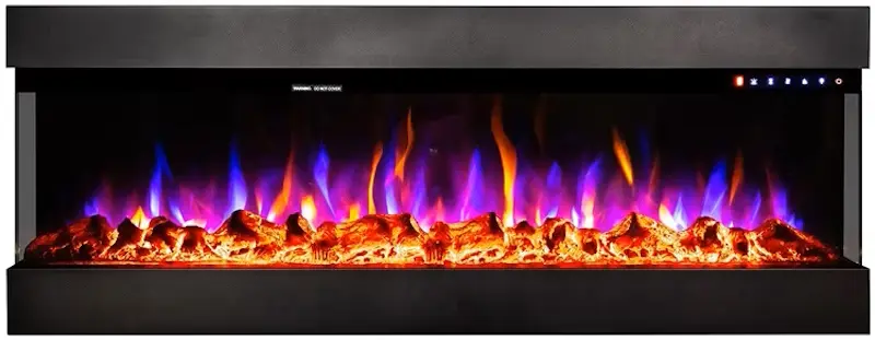 Focar electric Art Flame Dalas 72 IF-3SD72A (Black) - 2