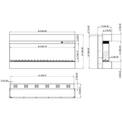 Электрокамин Art Flame Dalas BEF-36WM (Black) Thumb