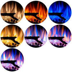 Focar electric Art Flame Gangs 38 (Black) Thumb