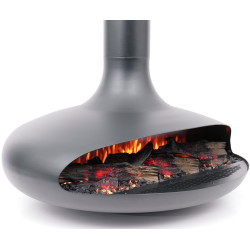 Focar electric Art Flame Gravity (Grey) Thumb