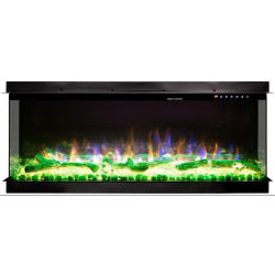 Focar electric Art Flame Haiti 50 (Black) Thumb